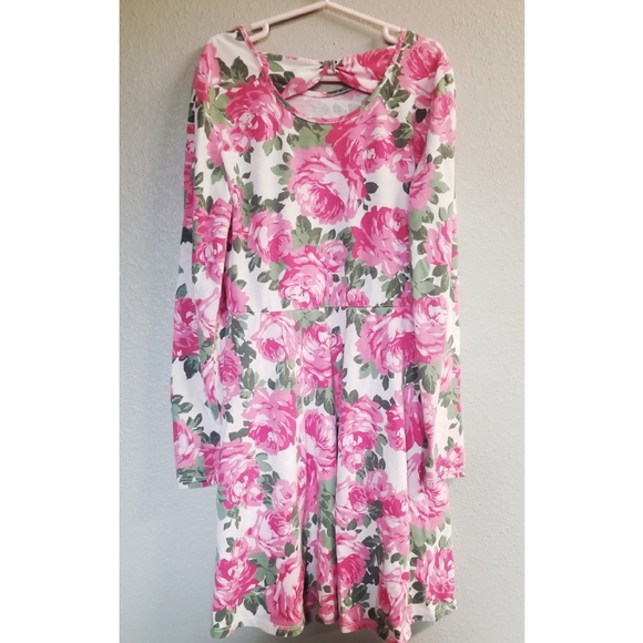 The Children's Place Long Sleeve Skater Dress - Picture 5 of 7